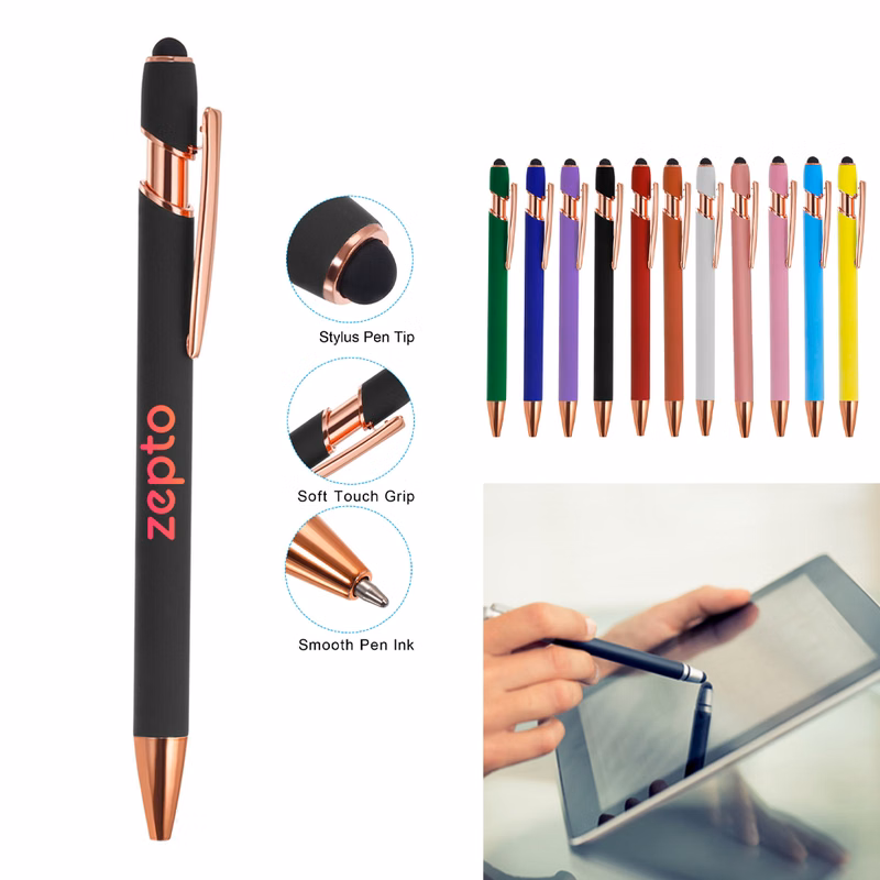 LuxeTouch Dual-Tip Stylus & Ballpoint Pen
