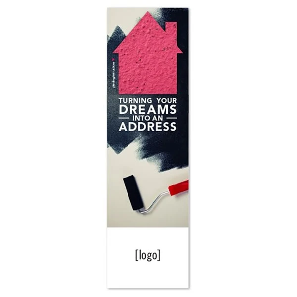 Seed Paper Shape Bookmark 1