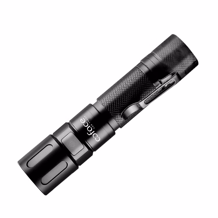 LED 1500 Lumens Zoomable Flashlight Extremely Bright, Water Resistant, USB-C Powered Rechargeable