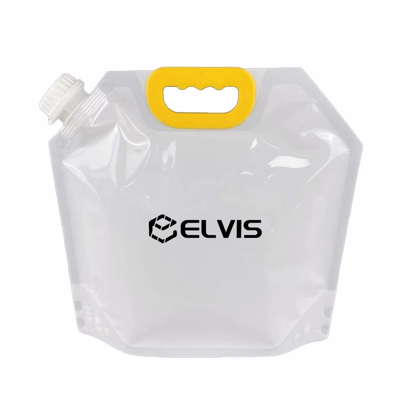 85oz Clear Plastic Beverage Tote Bag
