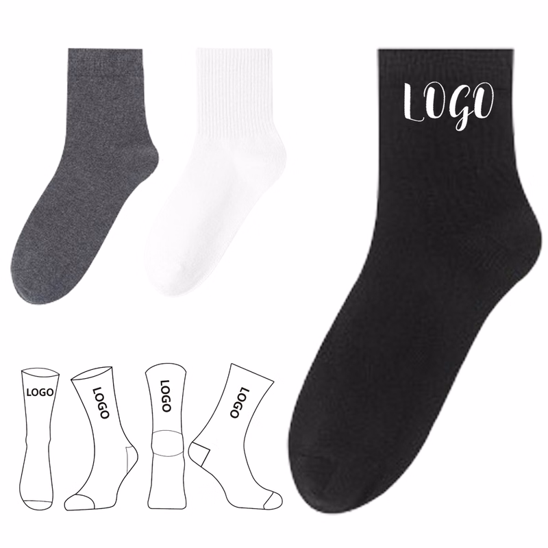 Pure Cotton Crew Socks