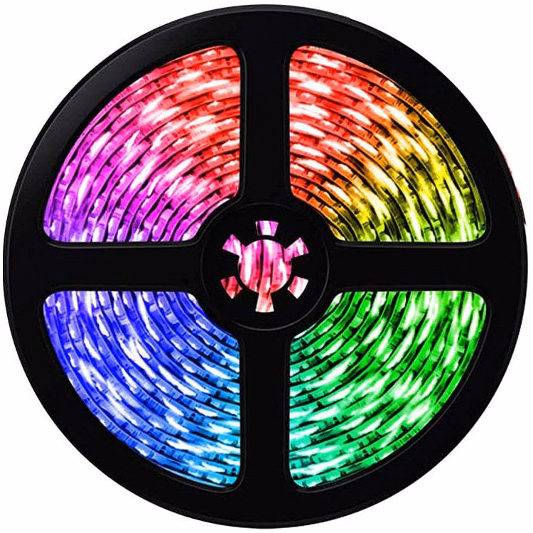 LED Light Strips with Remote - 20' Sound Activated Multi-Color