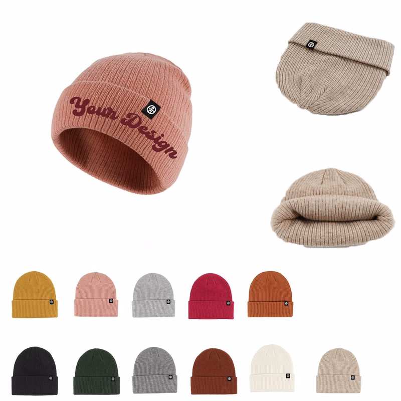 Premium Windproof Knitted Beanie for Cold Weather