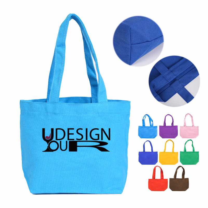 Canvas Tote Bag with Multiple Colors