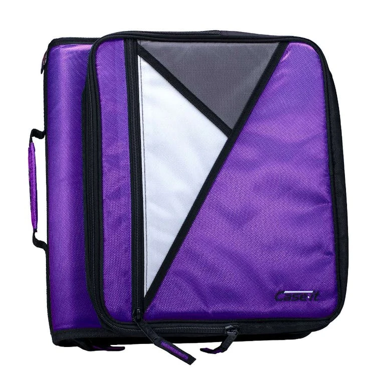 Case-It Universal Zipper Binders - Purple 2" 1