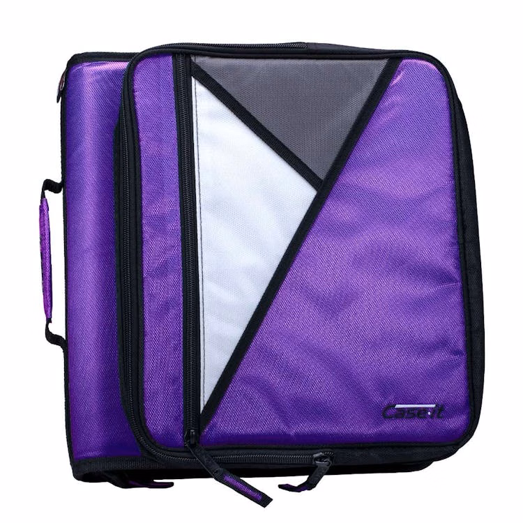 Case-It Universal Zipper Binders - Purple 2"