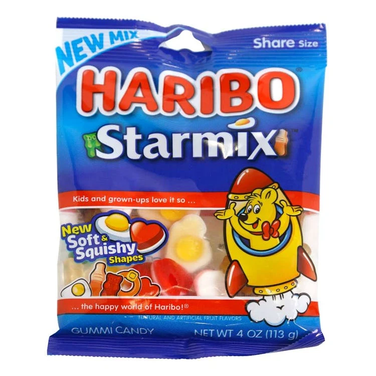 Haribo Starmix - Assorted Gummies 4 oz 1