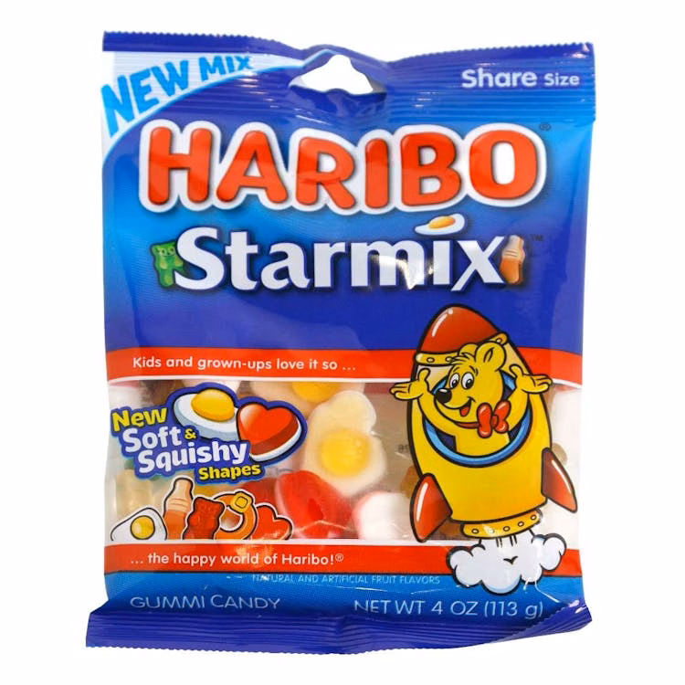Haribo Starmix - Assorted Gummies 4 oz