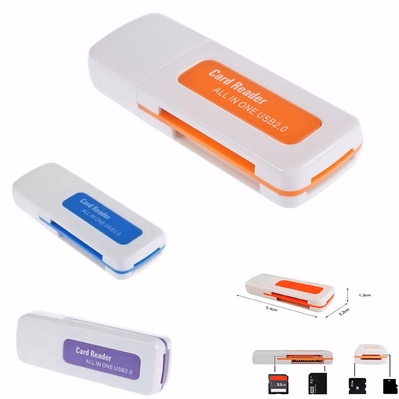 4 in 1 USB Memory Card Reader
