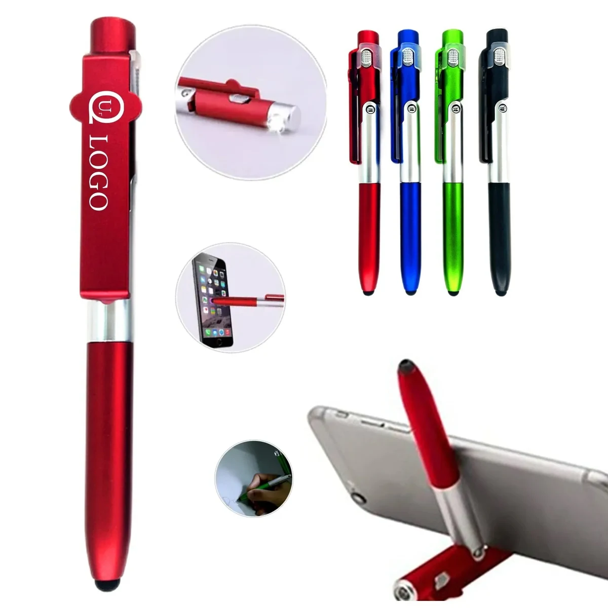 LED Flashlight Flex Stylus Pen 1