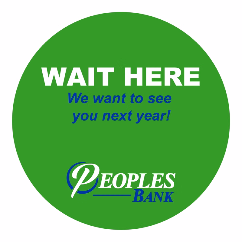 Removable Floor Decal (10" round)