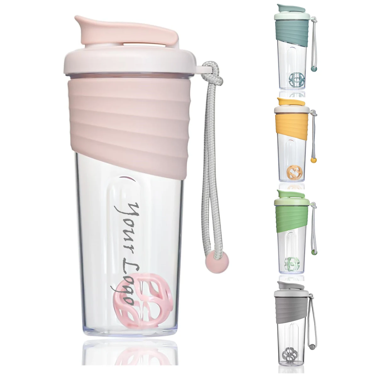 Shaker Bottle For Protein Mixes 24 oz 1