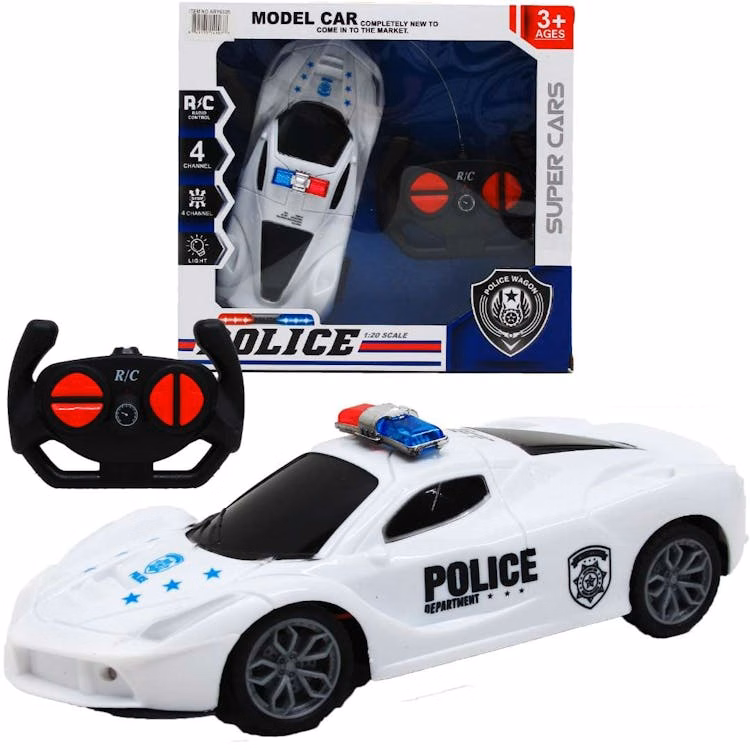 Remote Control Police Cars - 7.5"