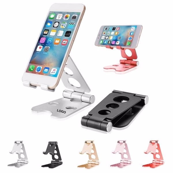 Desktop Foldable Dual Rotation Tablet Mobile Phone Holder