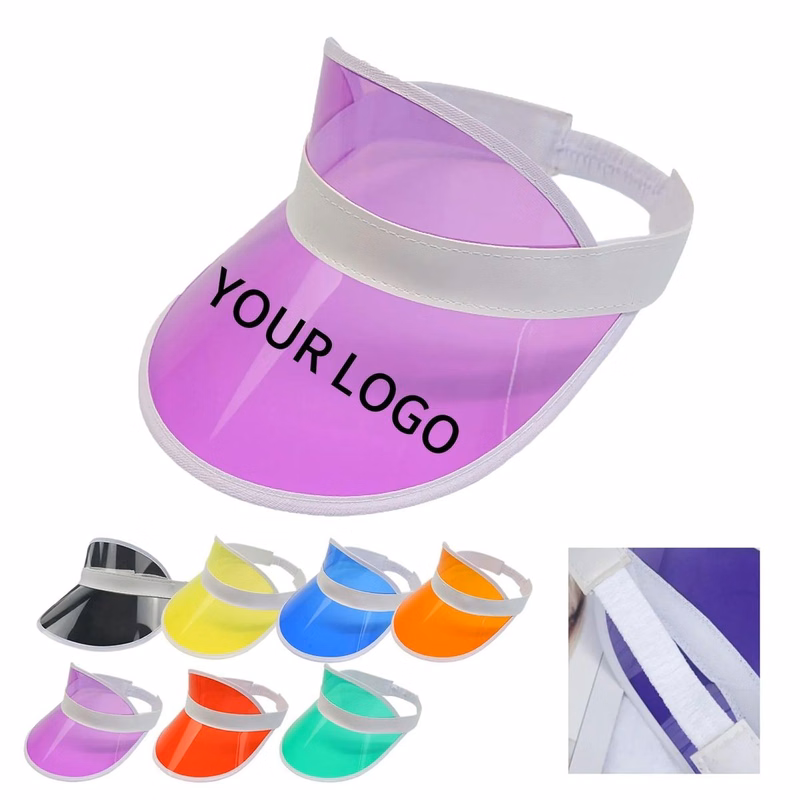 Adjustable PVC Outdoor Visor Cap
