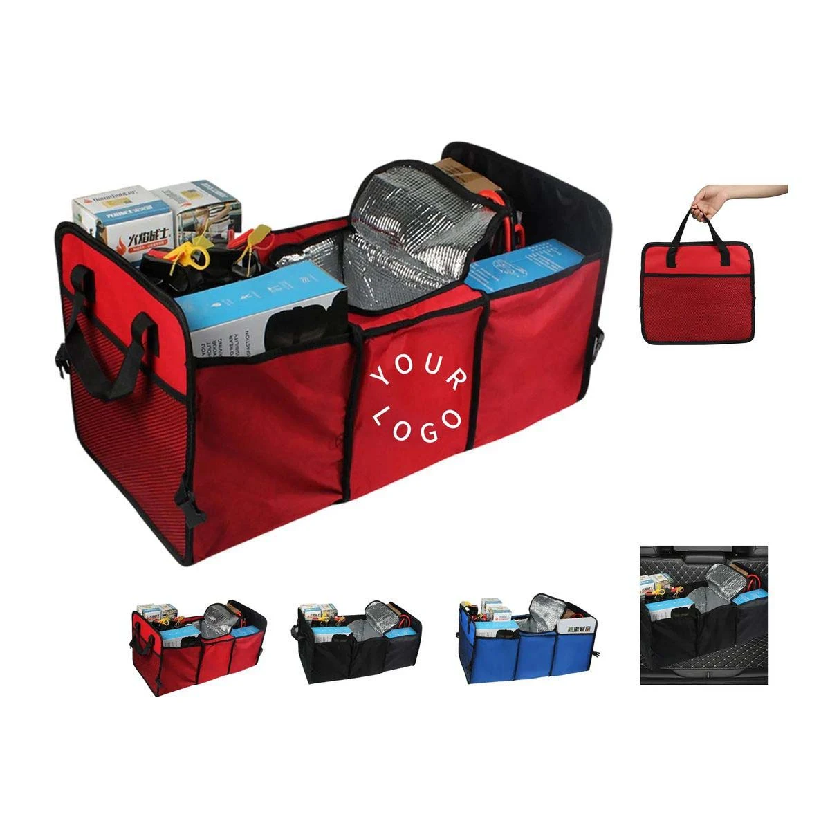 Collapsible Vehicle Storage Organizer 1