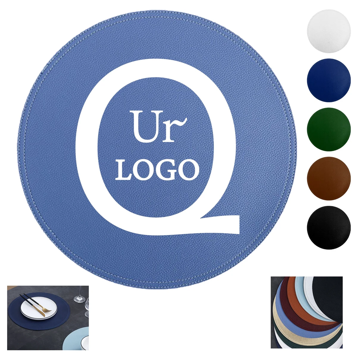 Pu Round Placemat 1