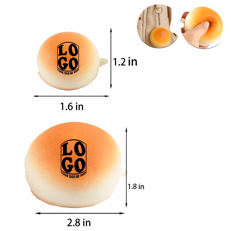 Bread Shaped Stress Ball