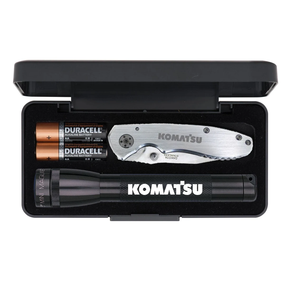 "AA" Mini Maglite® With Warhawk Pocket Knife 1