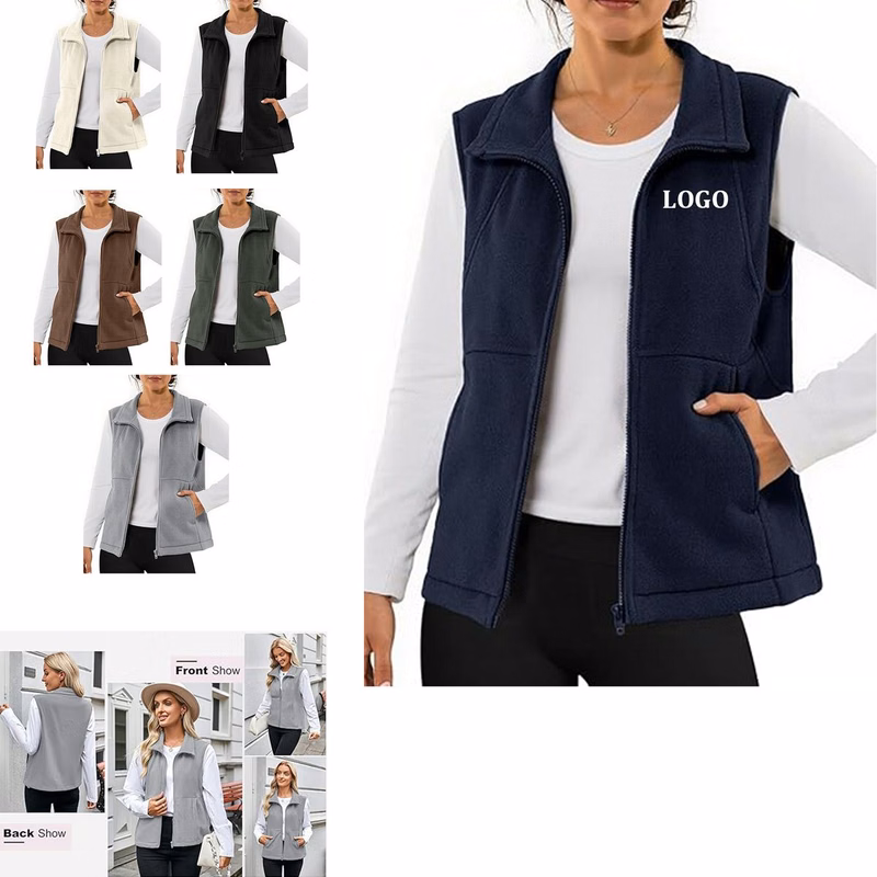 Women's Sleeveless Cardigan