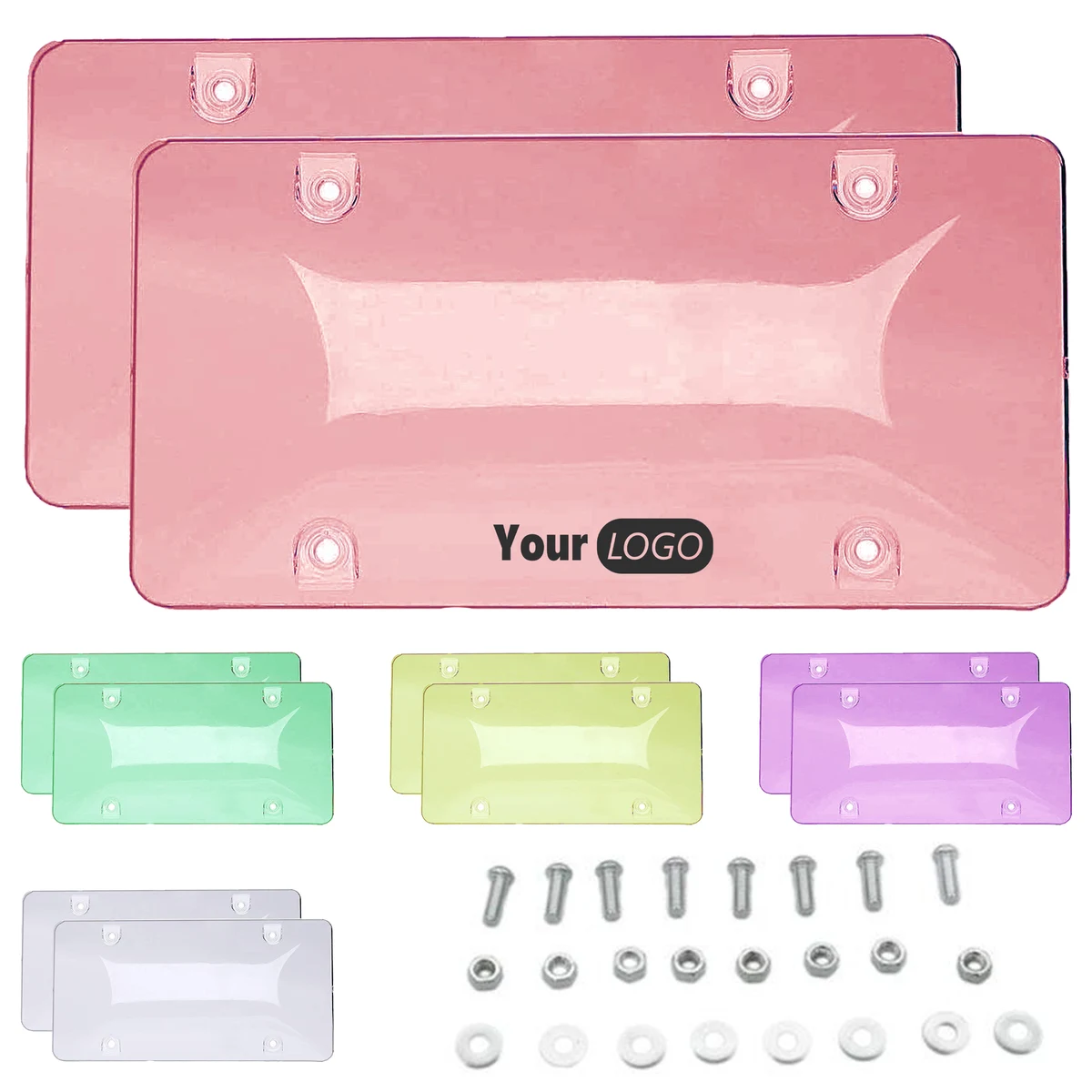 Plastic Crystal Clear Plate Protector 1