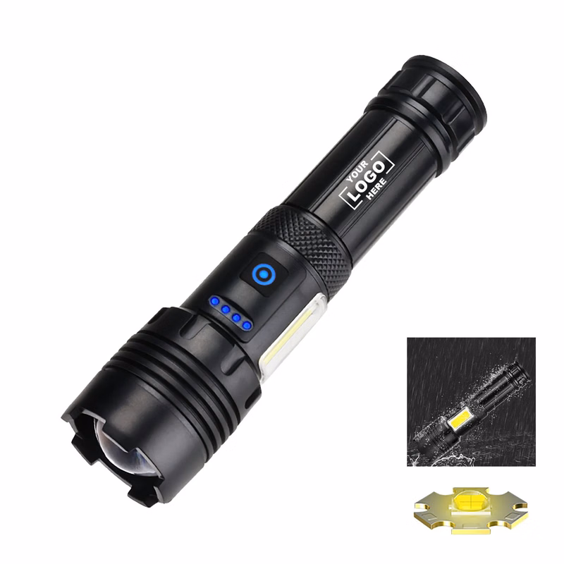 Outdoor Waterproof Charging Hook Flashlight