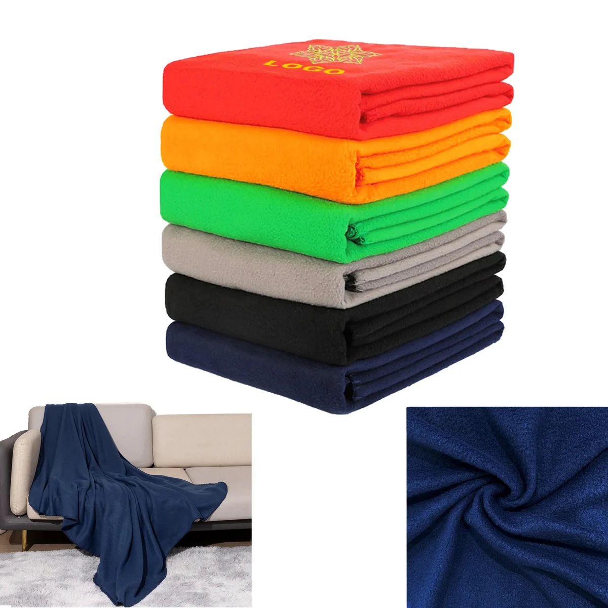 Fleece Throw Blanket 1