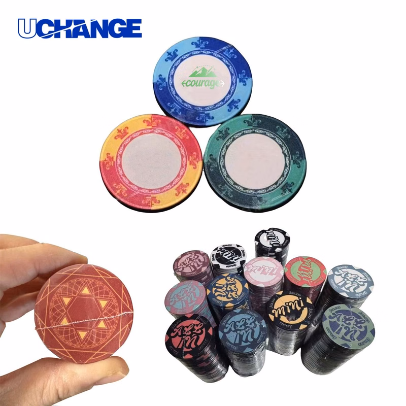Ceramic Chip Coin for Games