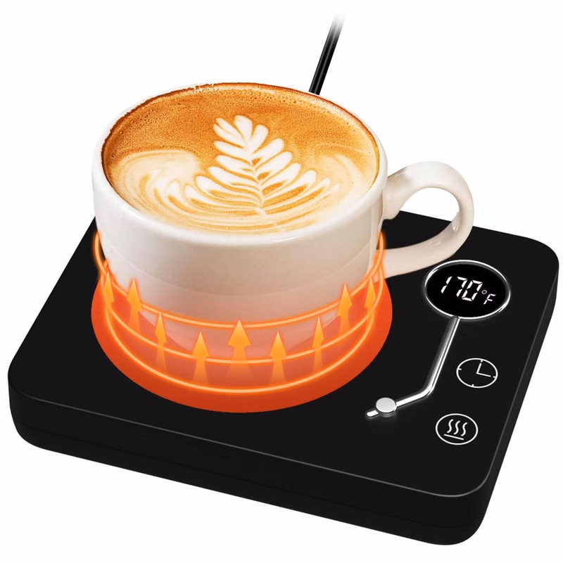 30W 3 Temperature Settings Auto Shutoff PC Mug Warmer