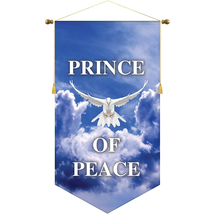 30" x 54" Podium Banner, V Cut/ No Fringe 1