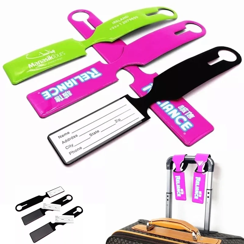 Pvc Luggage Travel Bag Tags 1