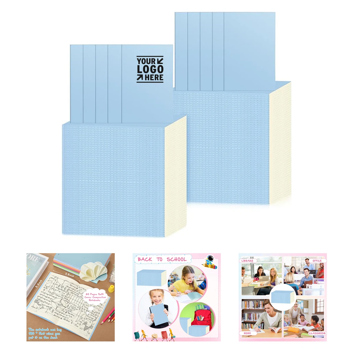 5.8" x 8.3" 30 Sheets Kraft Notebook 1