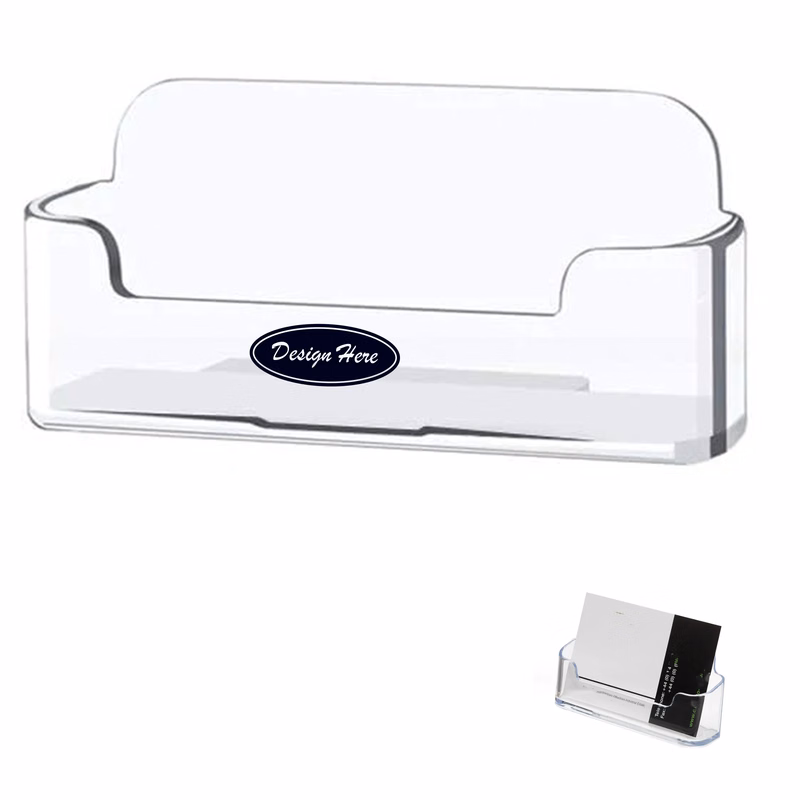 Acrylic-Style Clear Business Card Organizer