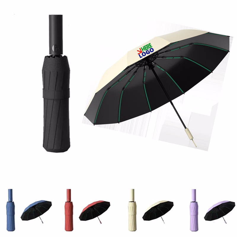 12-Rib Automatic Umbrella