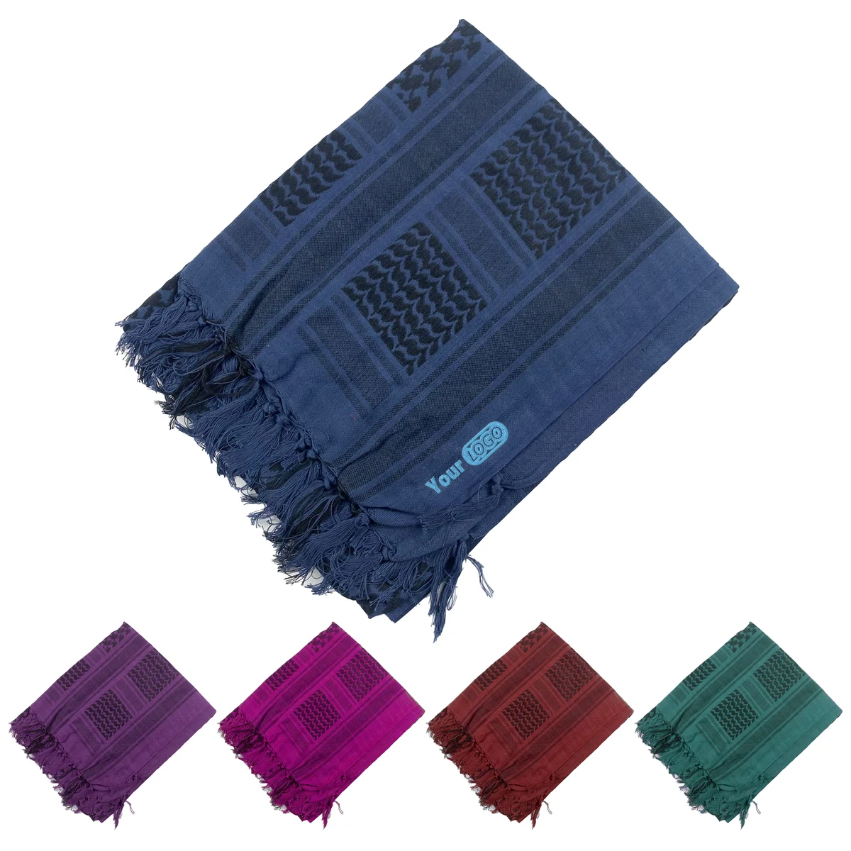 Cotton Traditional Tactical Scarf For All-Weather Use 1