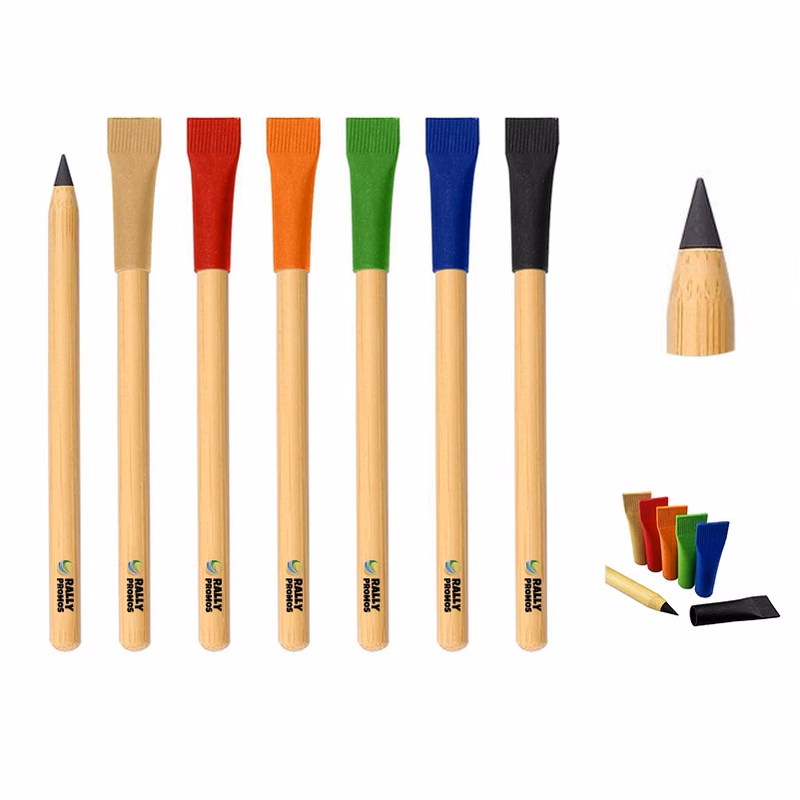 Eco Friendly Wood Pencil with Recycled Cardboard Cap