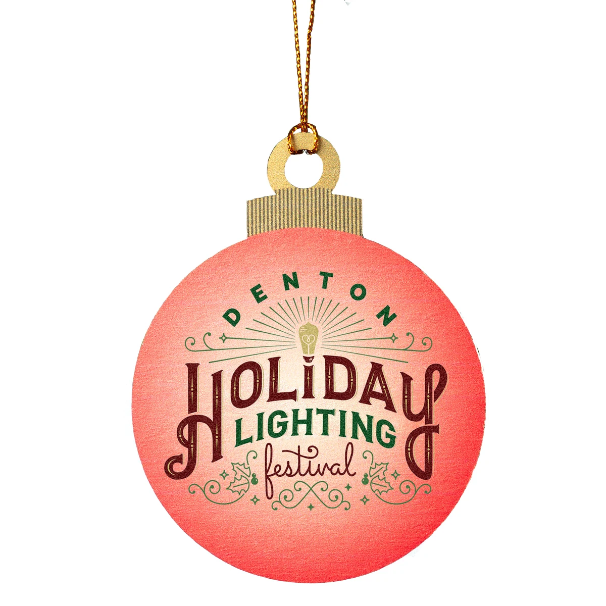 Christmas Bulb Ornament 1