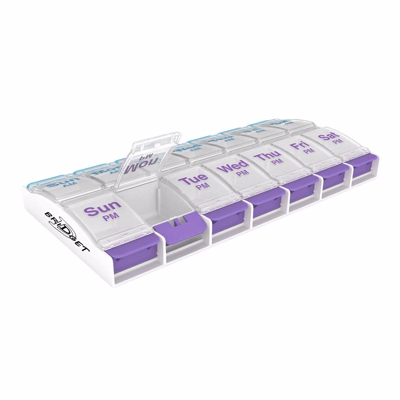 AM/PM Weekly Pill Storage Box