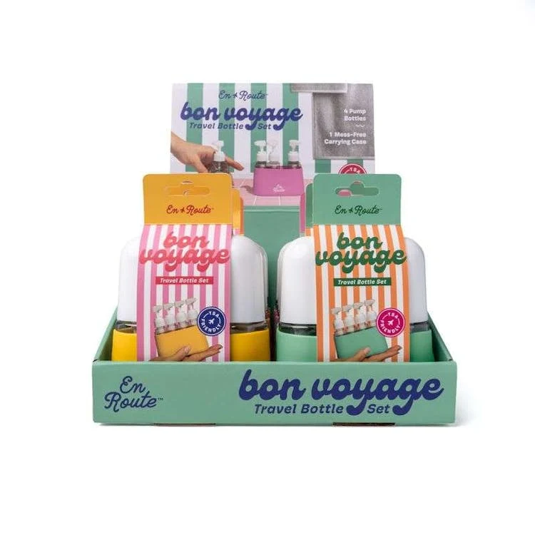 Silicone Travel Bottle Set - Assorted 1
