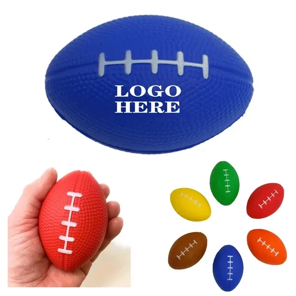 Custom Foam Football Stress Balls Set — Realistic Design Party Favors & Games 1