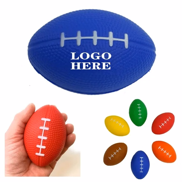 Custom Foam Football Stress Balls Set — Realistic Design Party Favors & Games