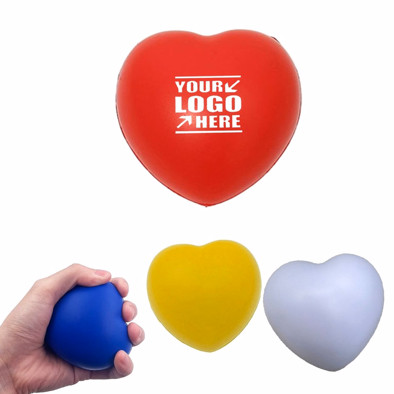 Heart Shape Stress Reliever Ball