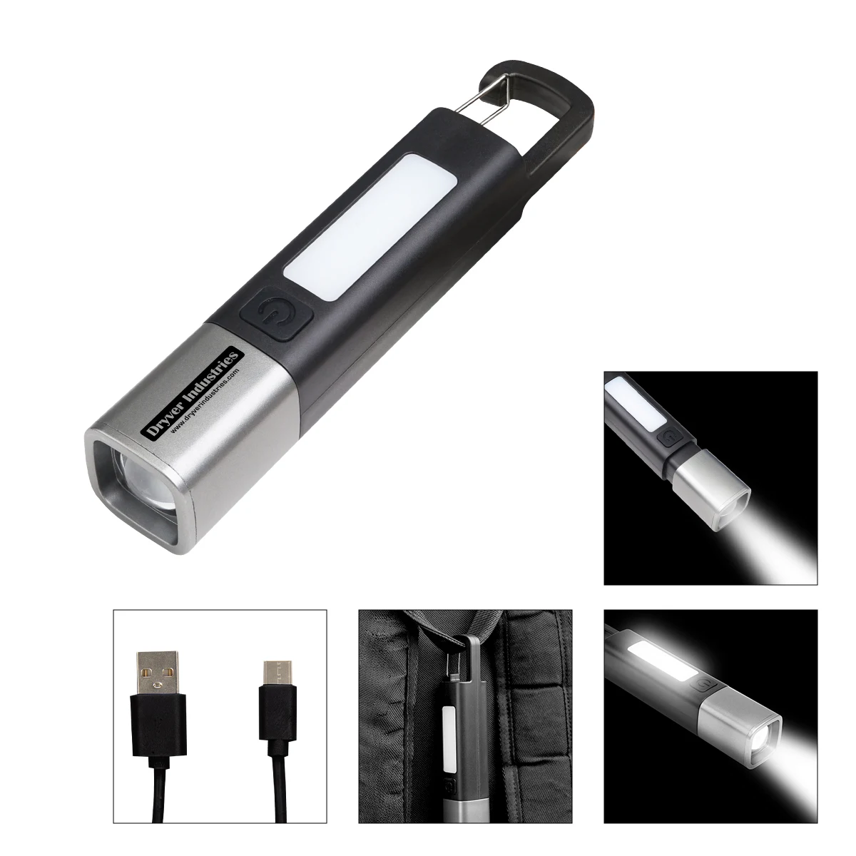 Trailblazer Rechargeable COB Flashlight 1