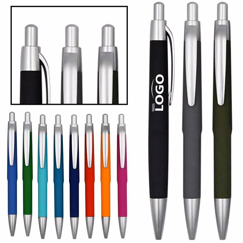 Soft-Grip Retractable Gel Pen 0.5mm Black