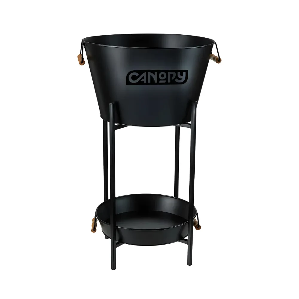 Beverage Tub with Stand & Tray 1