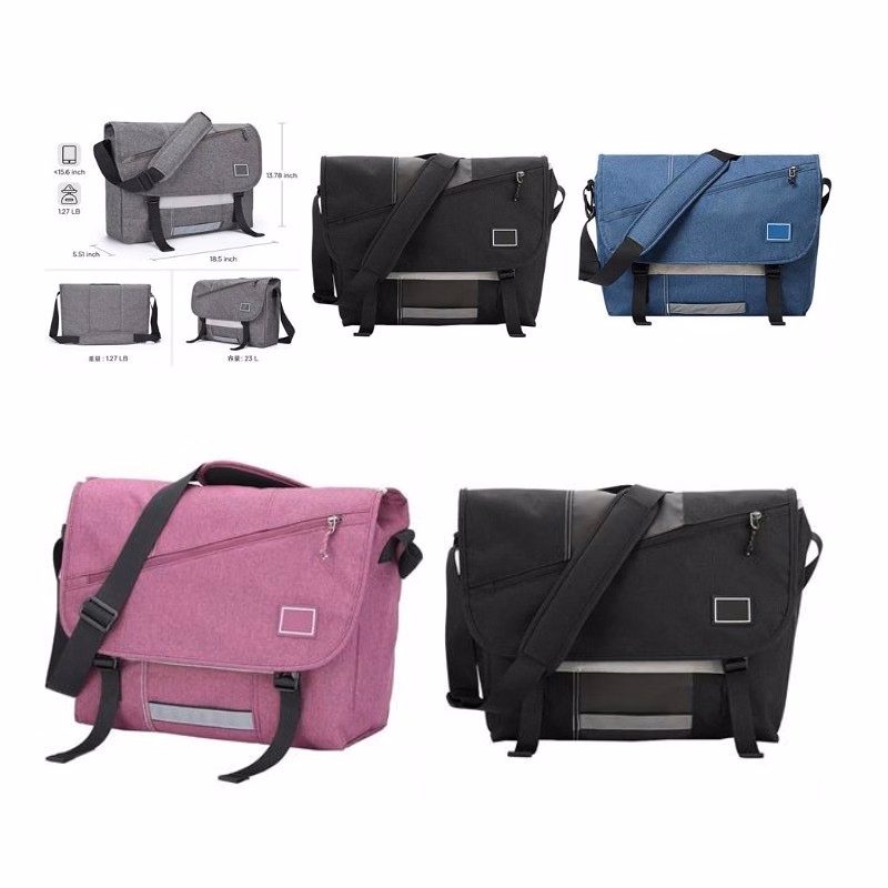Vintage Canvas Messenger Crossbody Shoulder Bag