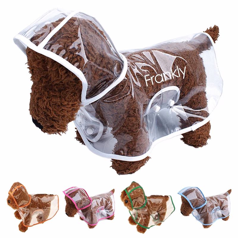 Transparent Pet Raincoat For Dog
