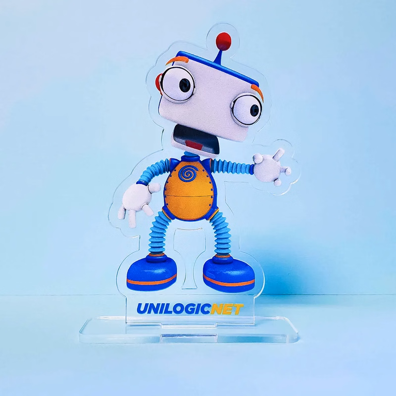 Acrylic Standee with slotted base