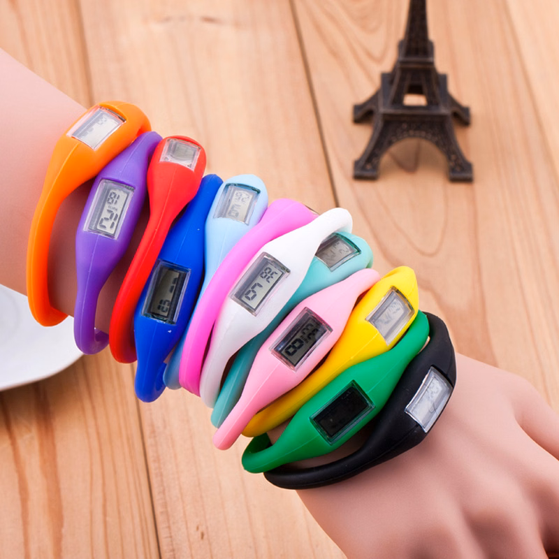 Silicone Digital Sports Watch