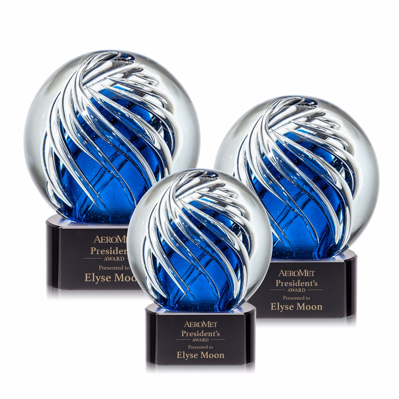 Genista Award on Paragon Base - Black